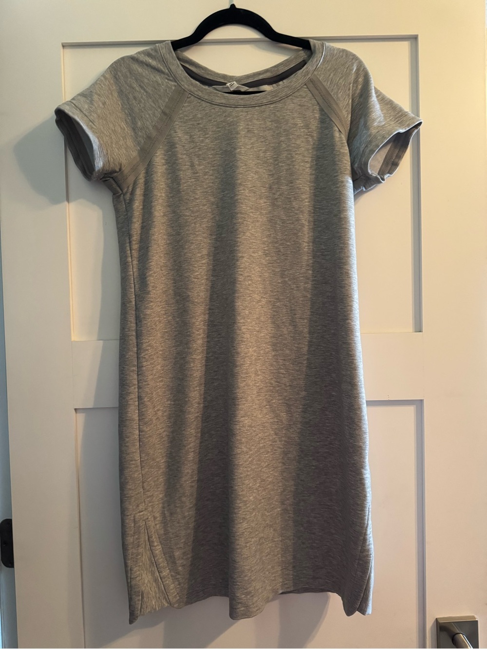 Athleta Heather Gray Tee Dress